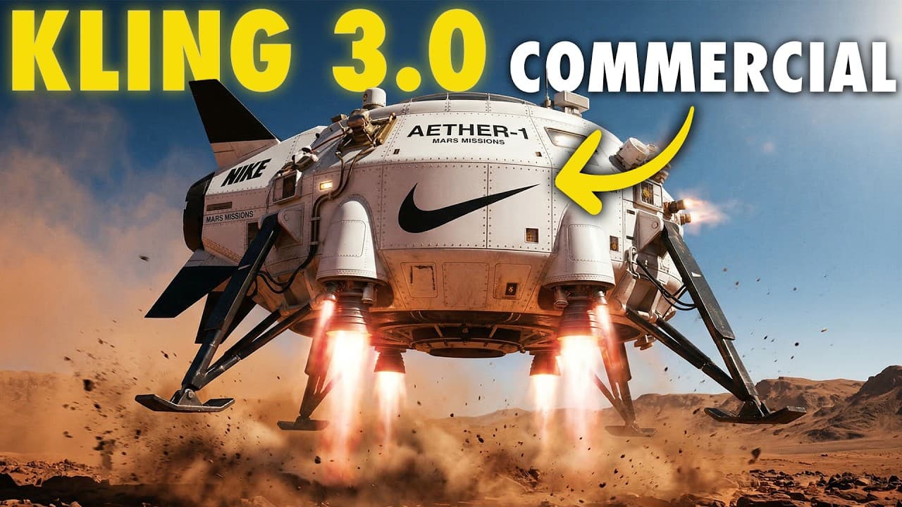 How to Make a Cinematic AI Commercial With Kling 3.0