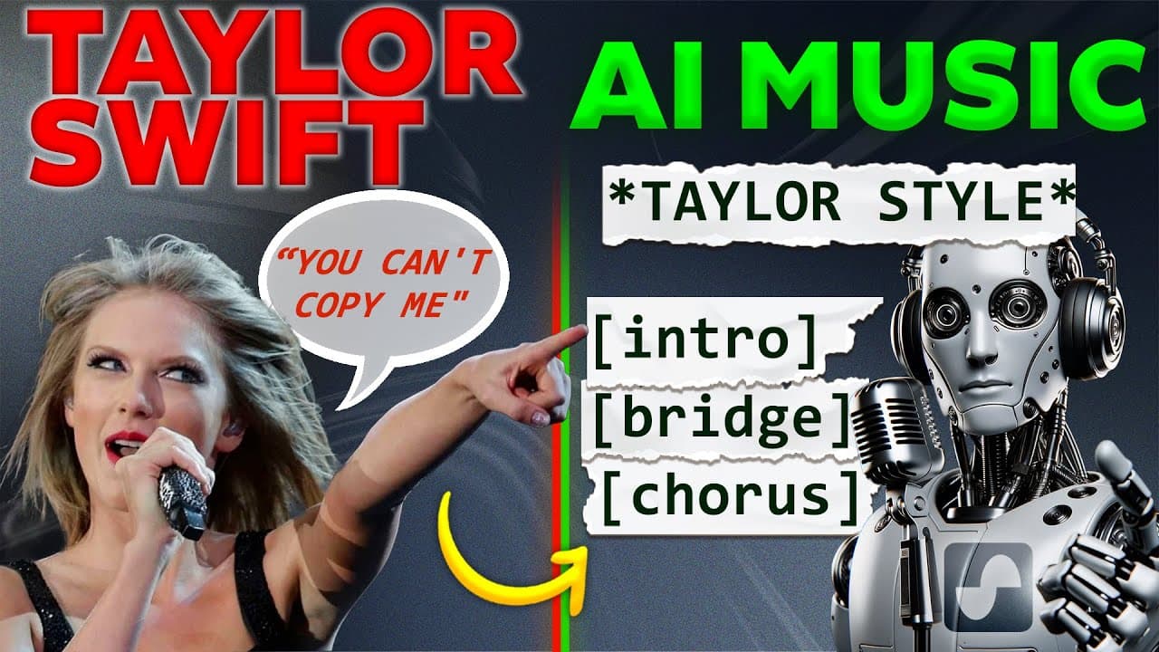 I Made 4 Taylor Swift Songs with AI in Under 5 Minutes