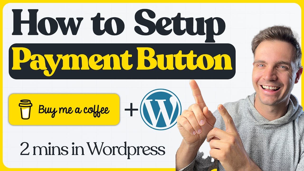 Buy Me a Coffee on WordPress: 5-Step Button Setup
