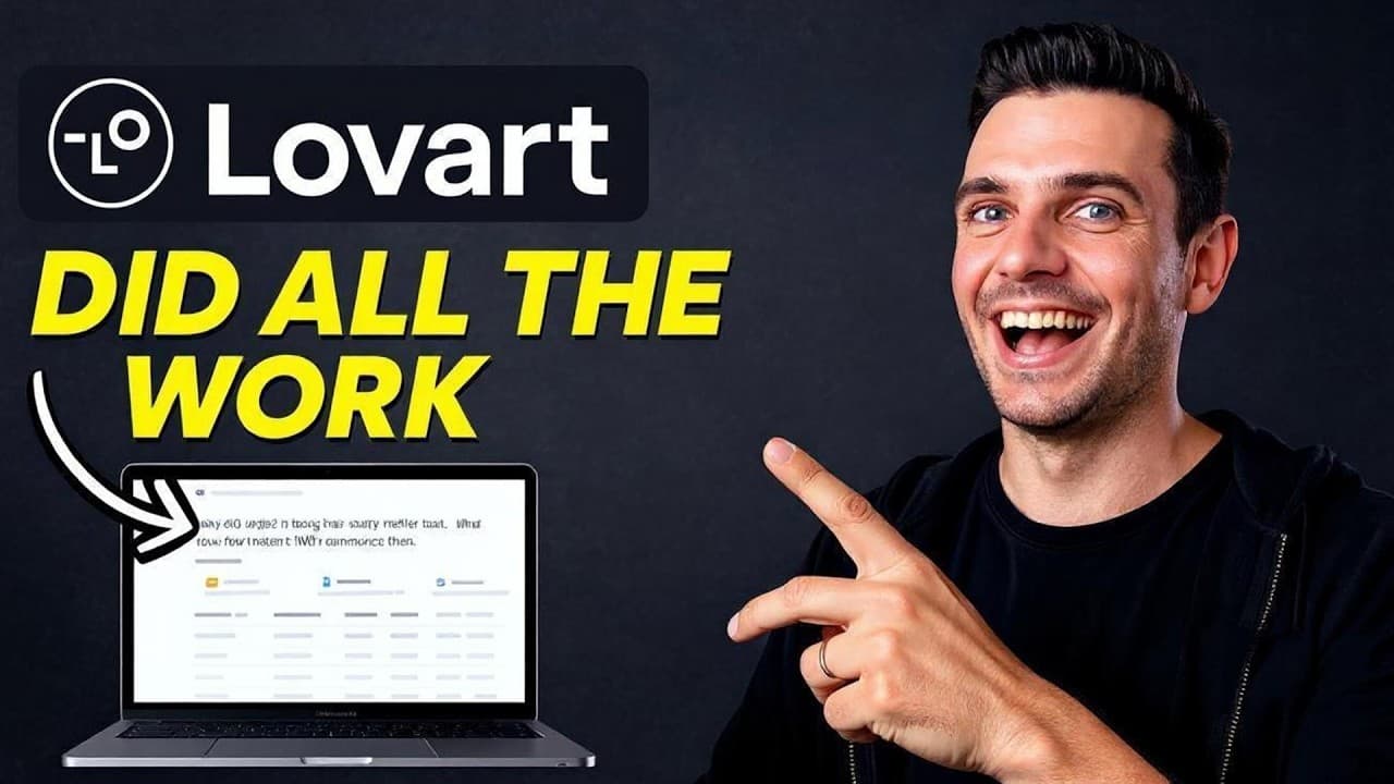 Lovart AI: Build Thumbnails, Mockups & Videos With Prompts