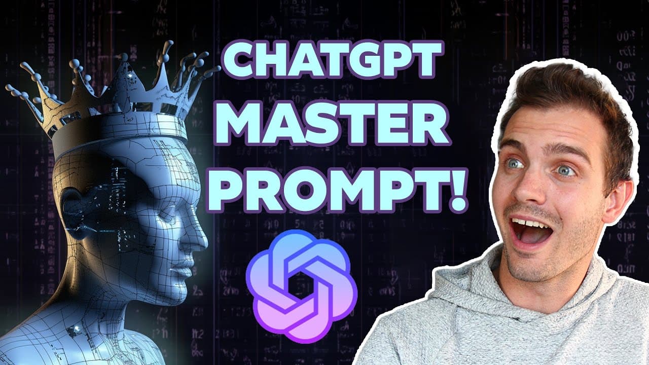 The One ChatGPT Prompt That Writes All Your Prompts