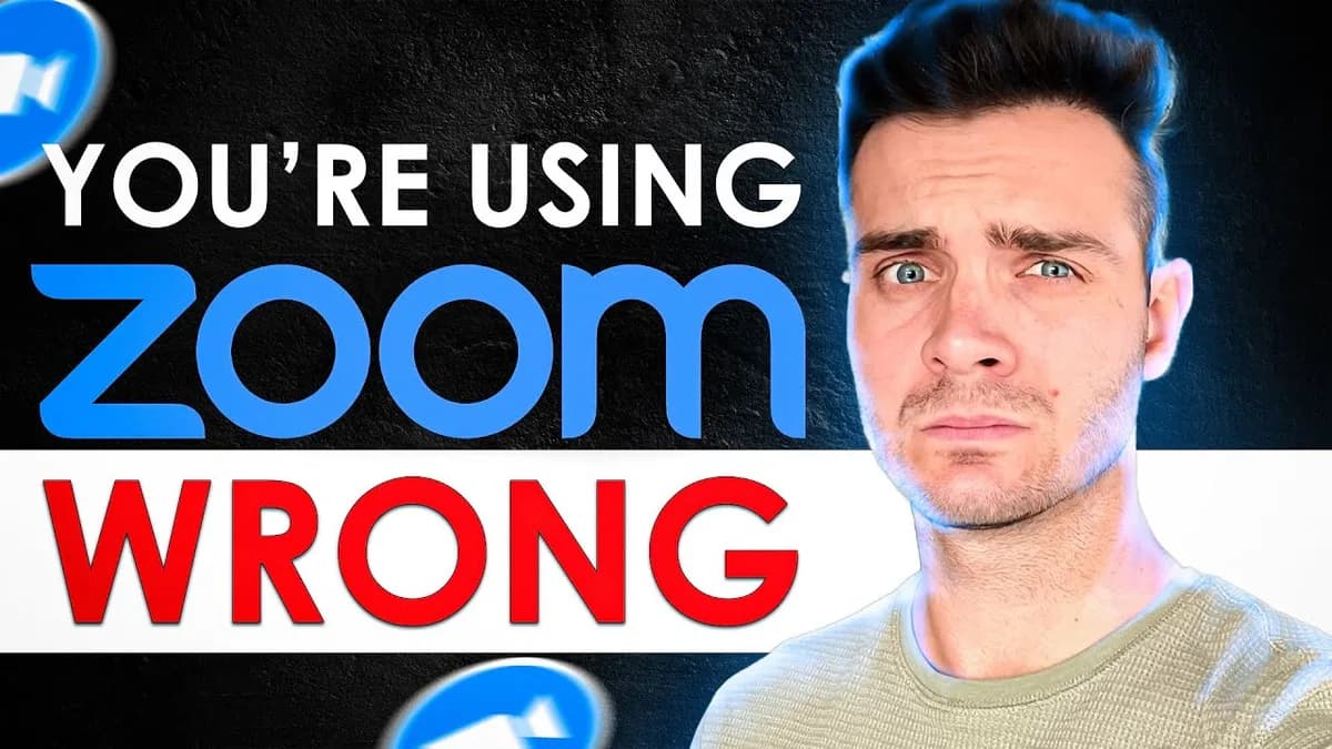 8 Zoom Tips to Look Professional and Save Time (2025)