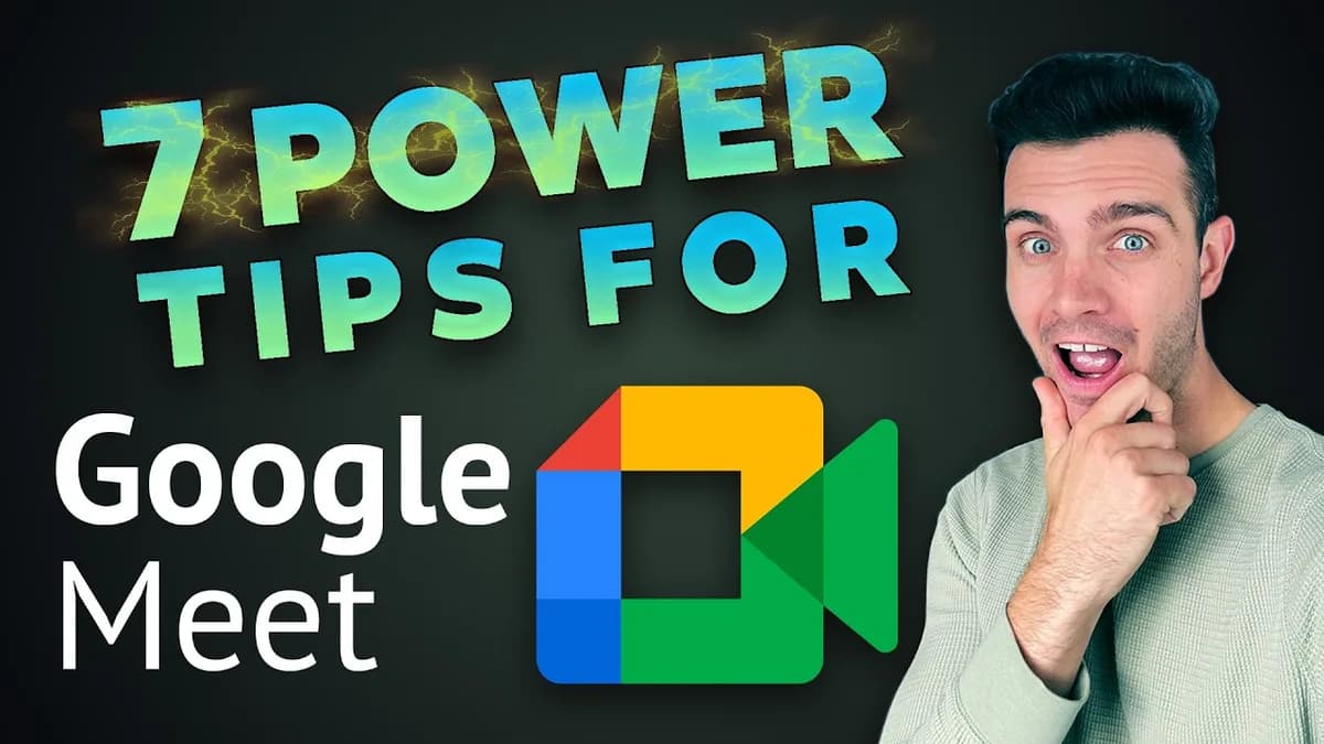 Google Meet Tips That Actually Save Time in 2025