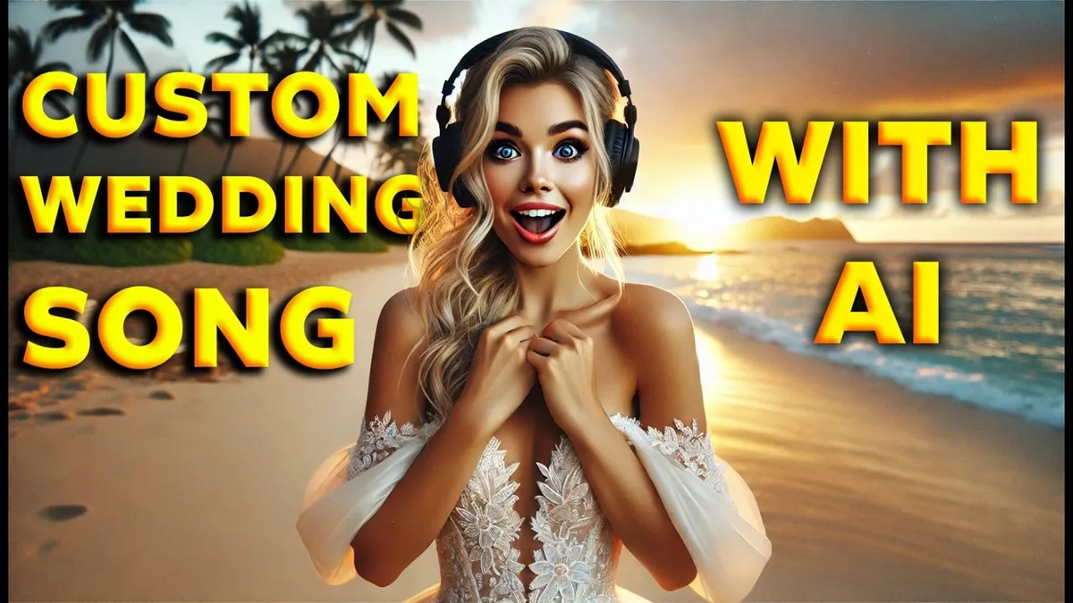 How to Make a Personalized Wedding Song with Suno AI
