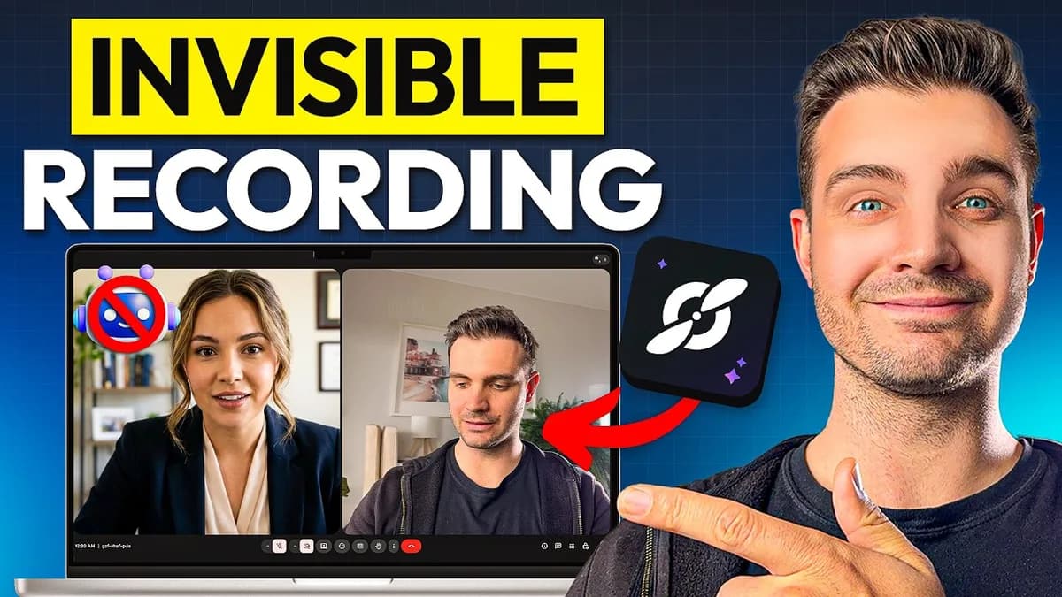 Fellow AI interface showing botless meeting recording in progress