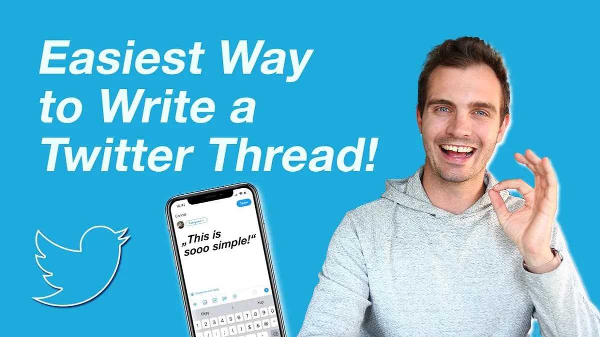 How to Write a Twitter Thread in Under 2 Minutes