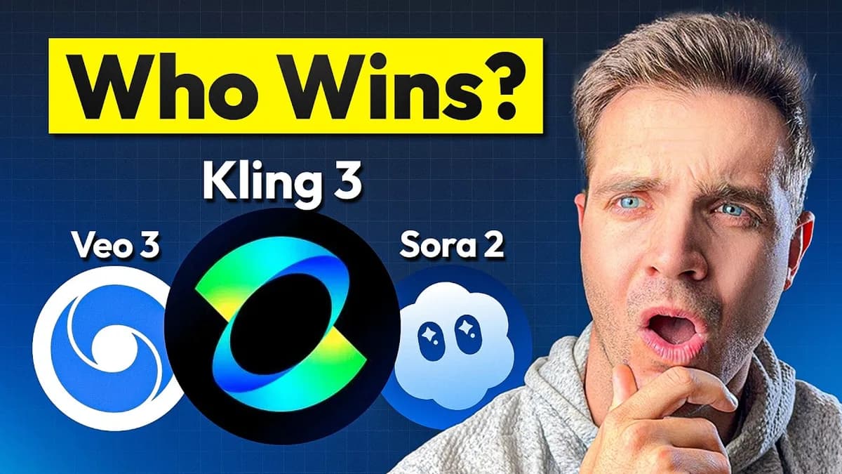 Kling 3.0 vs Sora 2 vs VEO 3.1: Best AI Video Generator (2026)