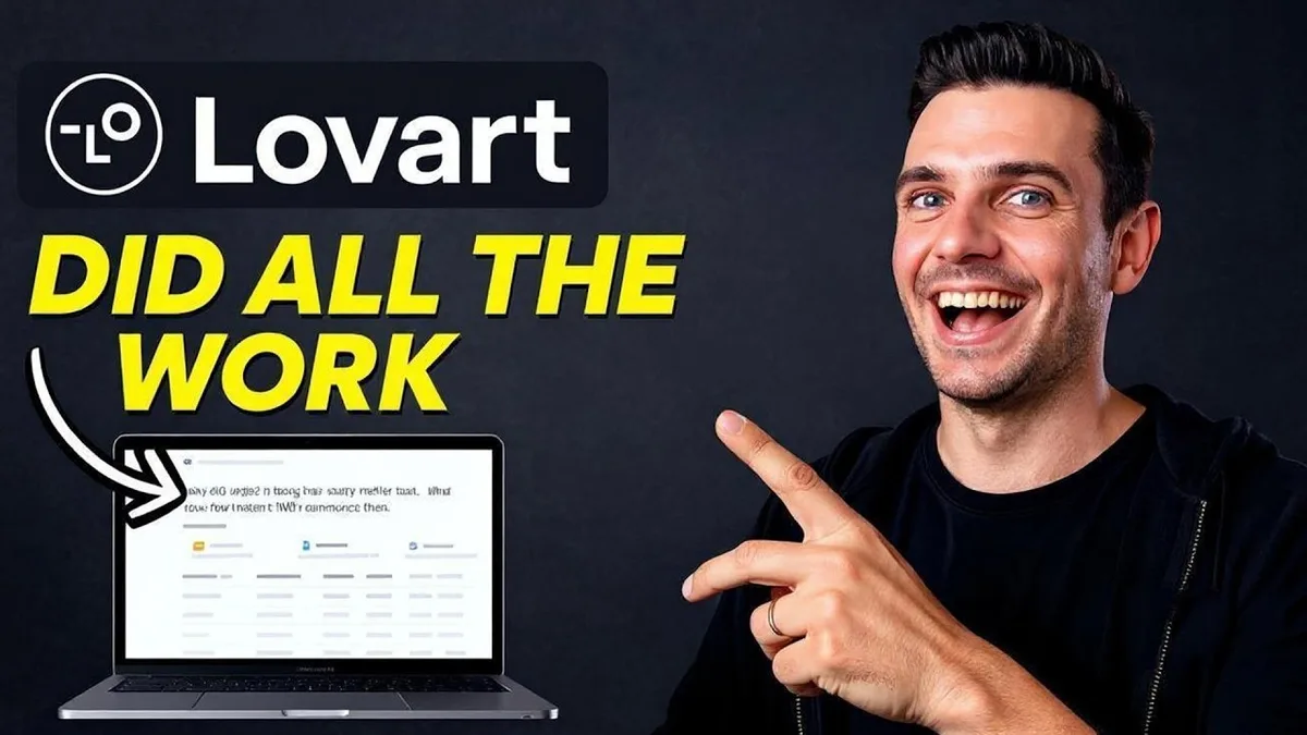 Lovart AI: Build Thumbnails, Mockups & Videos With Prompts