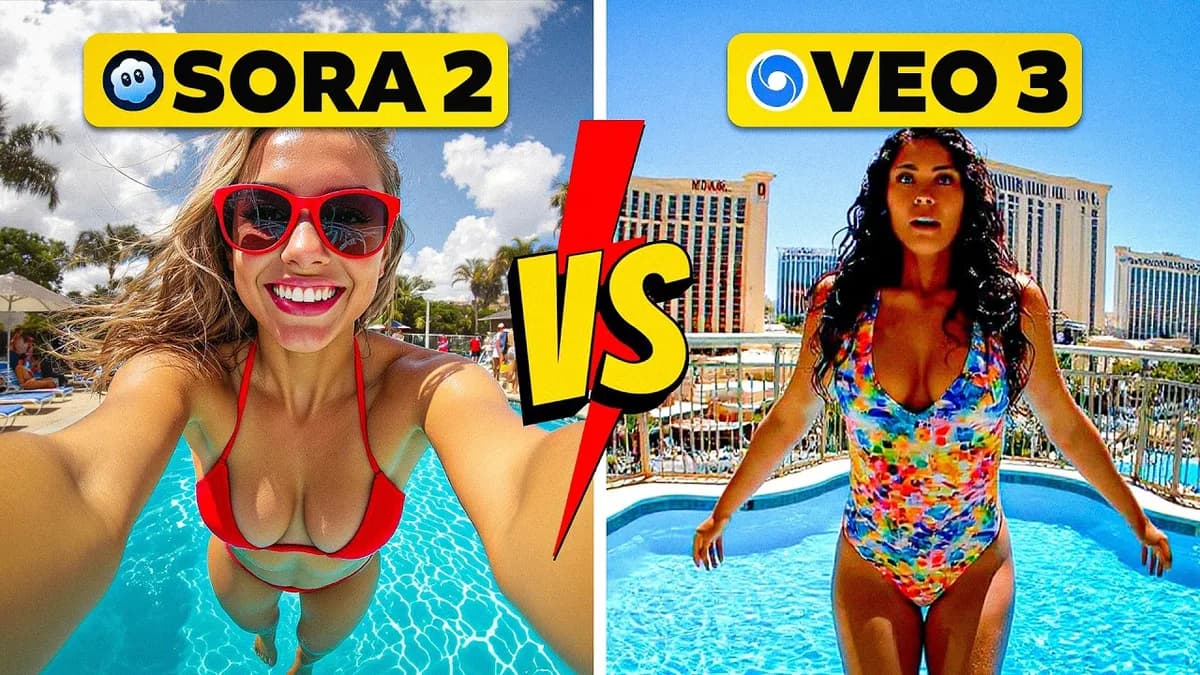 Sora 2 vs Veo 3: 8 Same-Prompt Tests, Honest Results