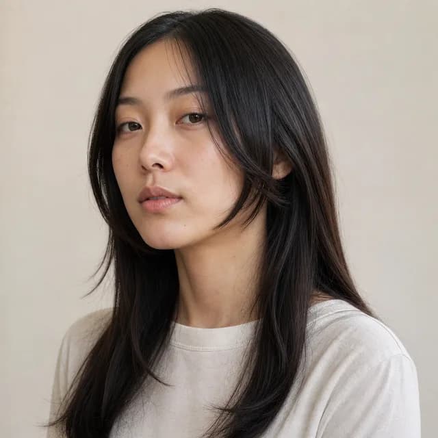 Face-framing layers haircut