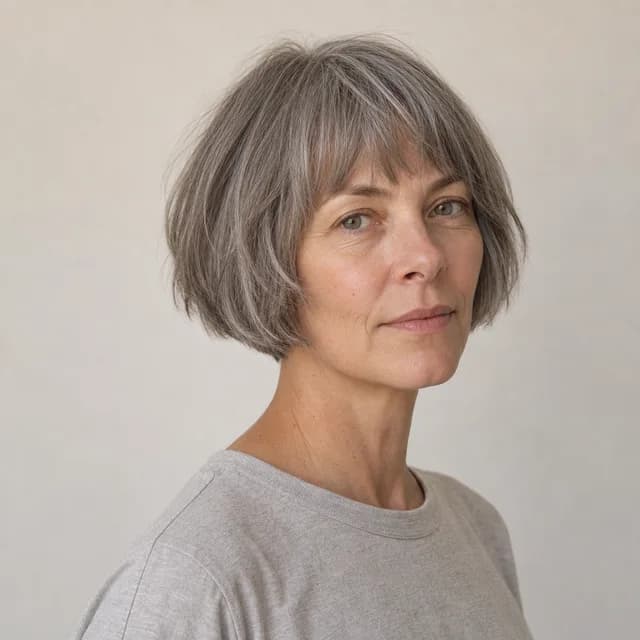 French bob haircut