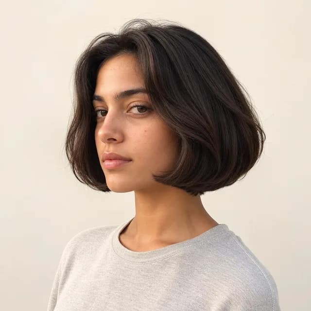 Italian bob haircut