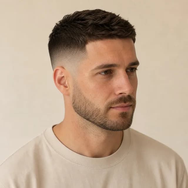 Skin fade haircut