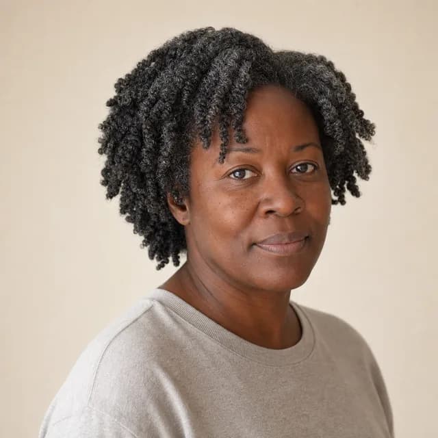 Twist-out haircut