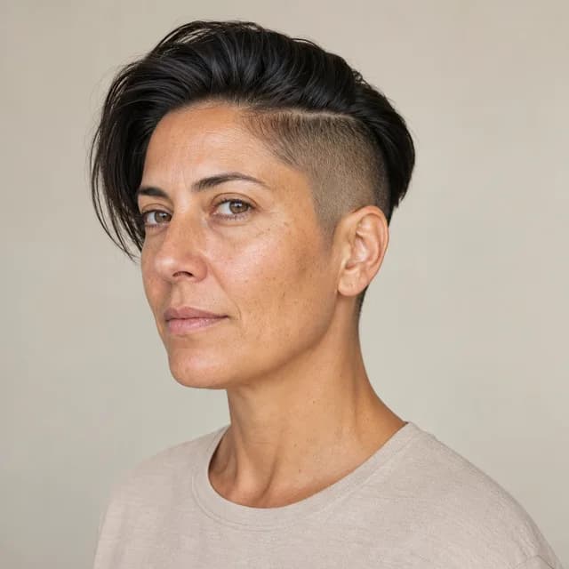 Undercut haircut