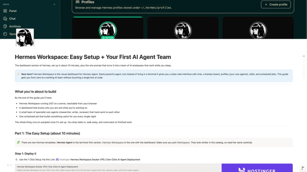 Hermes Agent Dashboard Setup Guide (FREE) + Master Setup Prompt