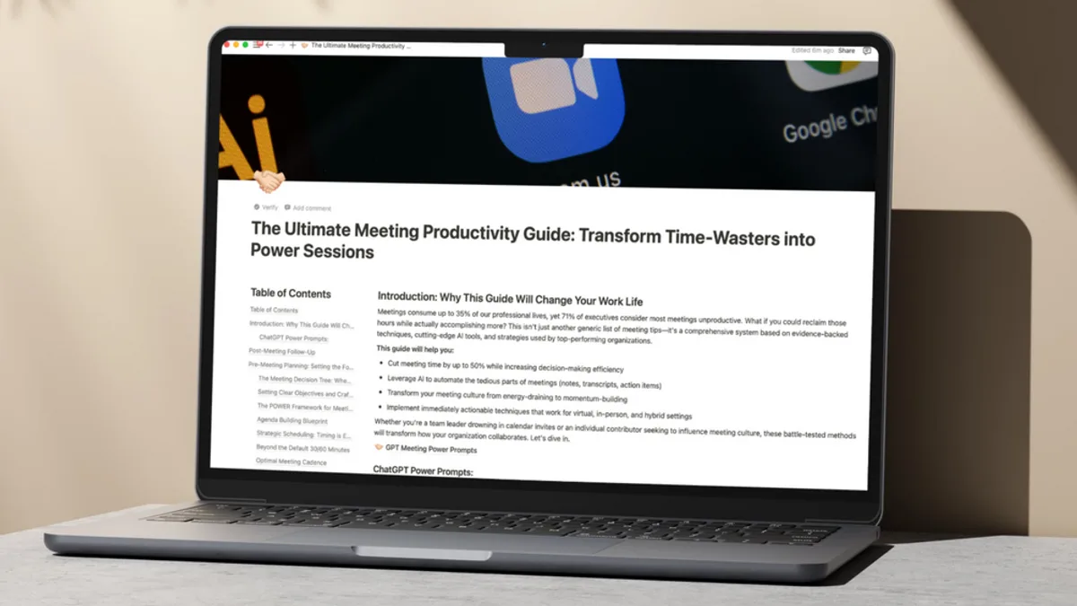 The Ultimate Meeting Productivity Guide: Reclaim Time, Make Decisions Faster