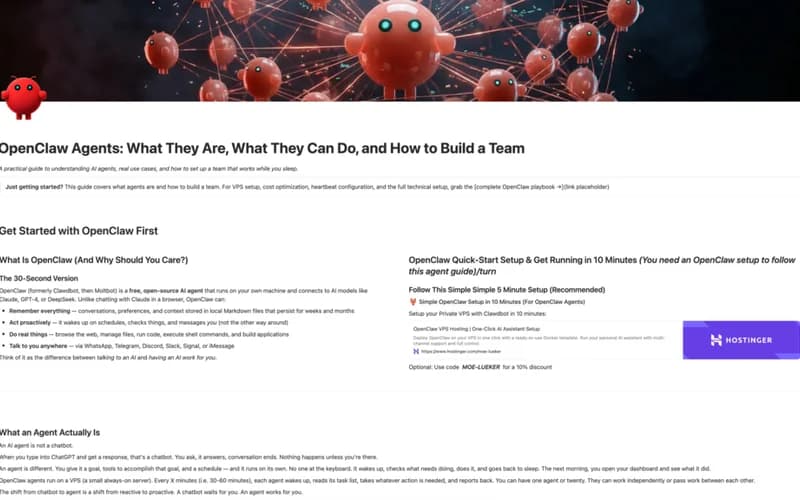 OpenClaw Agents Starter Guide FREE