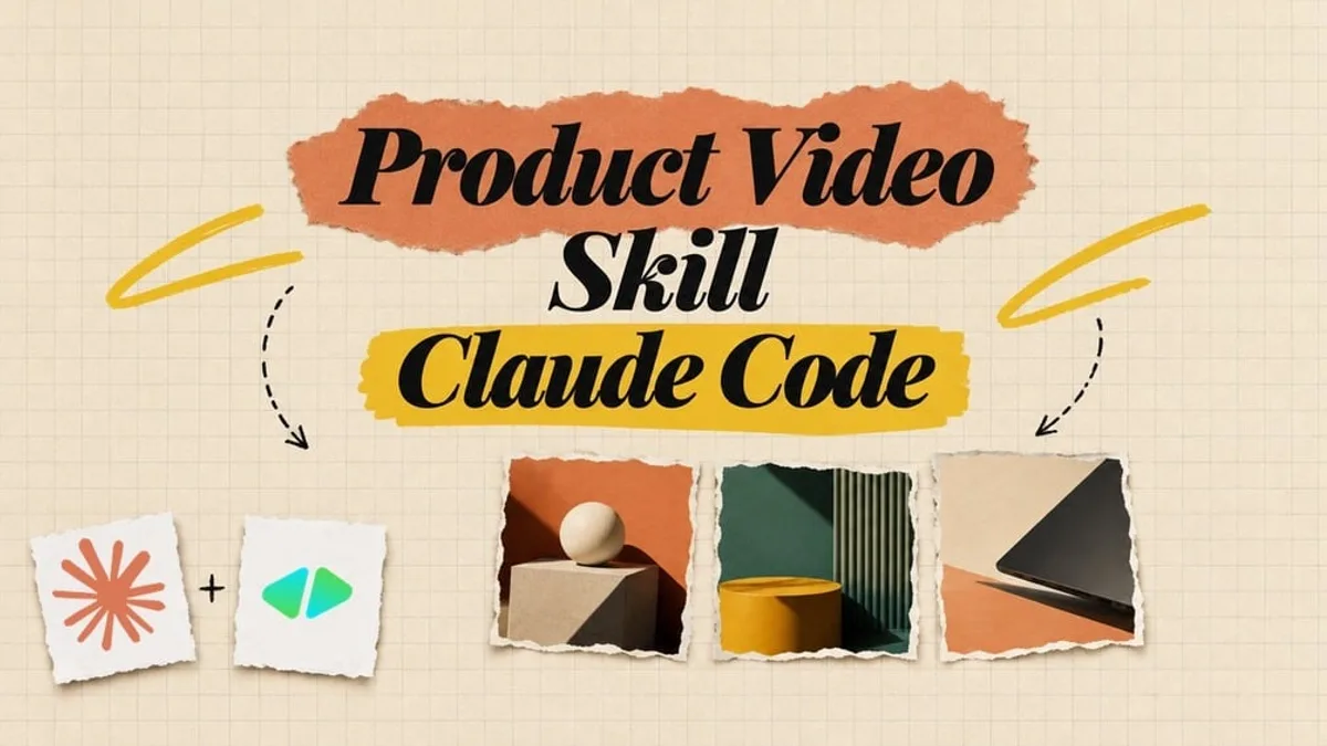 Product Video Skill for Claude Code: Studio-Grade Product Ads From One Prompt (HyperFrames)